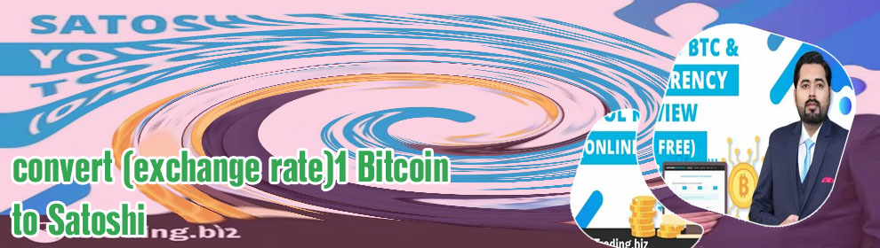 Btc to satoshi converter